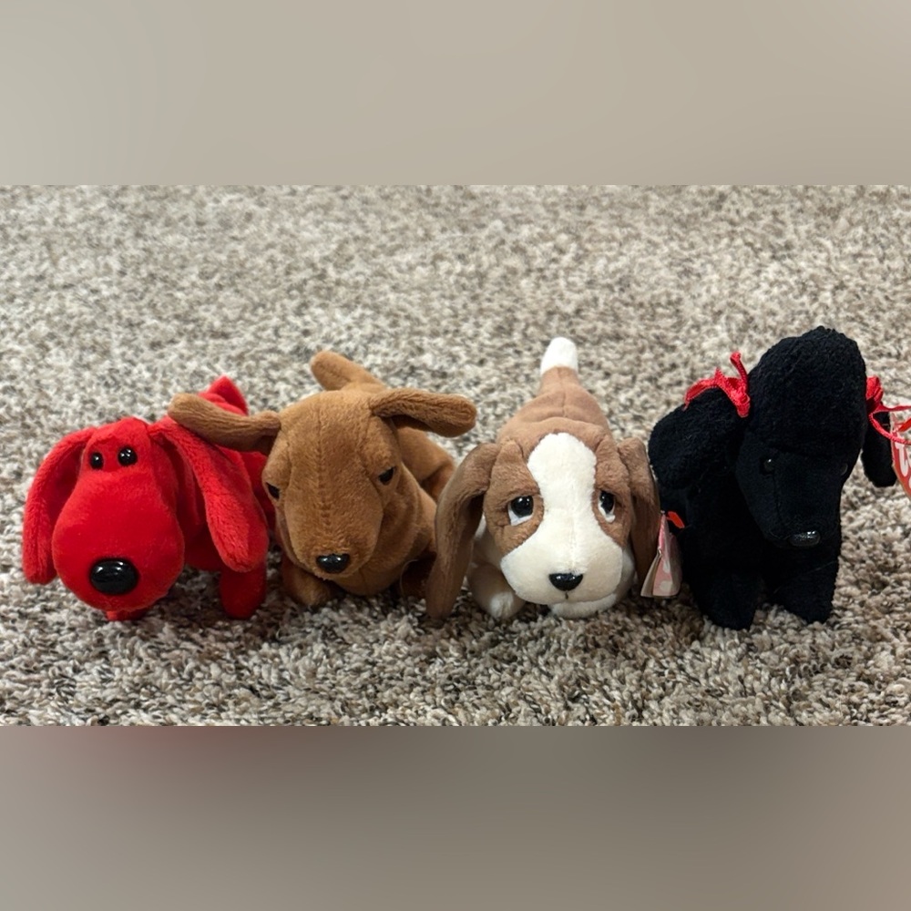 Ty Beanie Babies Dog Set